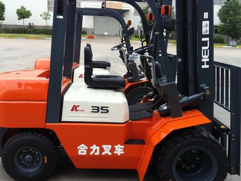 Heli 3 Ton Diesel Hydraulic Forklift for Workshop Cpcd30