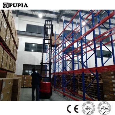 Warehouse Small Forklift Full-Electric Stacker 1-2 Ton Walkie Lift Stacker with 1.6-4m Lift Mast