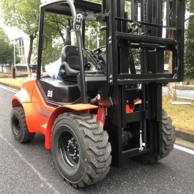 Low Cost Diesel Forklift 3.5ton Fork Lifter Price Snsc Fd35