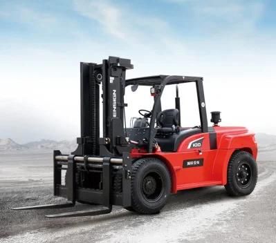 Ensign Manufacturer Sell 10t Forklift Made in China with Certificate