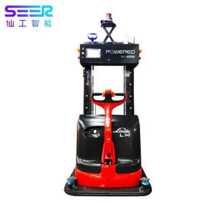 Best Selling Electric Forklift with Stacker Autonomous Agv