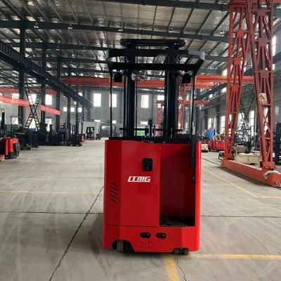 1500kg Forklift Ltmg 1.5t Electric Double Scissor Reach Lift Truck