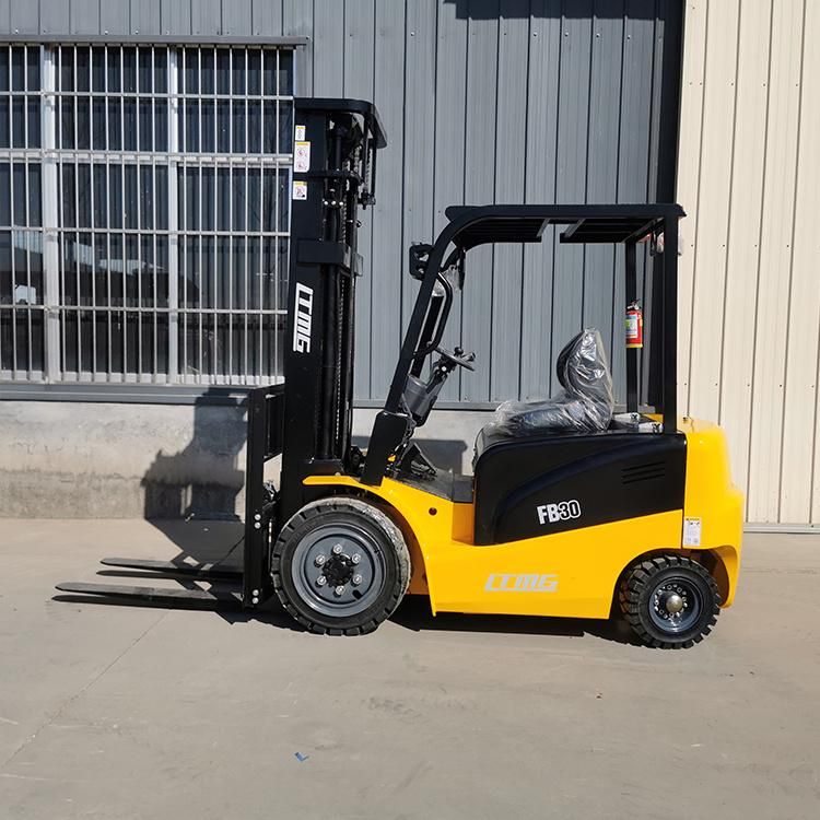 Curtis Controller 3 Ton Electric Forklift with Container Mast