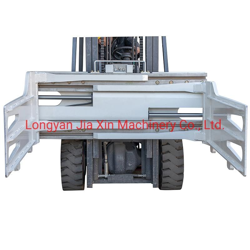 Construction Machinery Forklift Attachment T-Type Bale Clamp