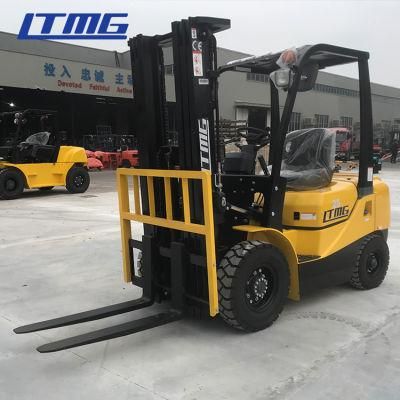 Ltmg 3 Stage Mast 6 Meter Lift Height Forklift Diesel 2.5 Ton Capacity Forklift Truck