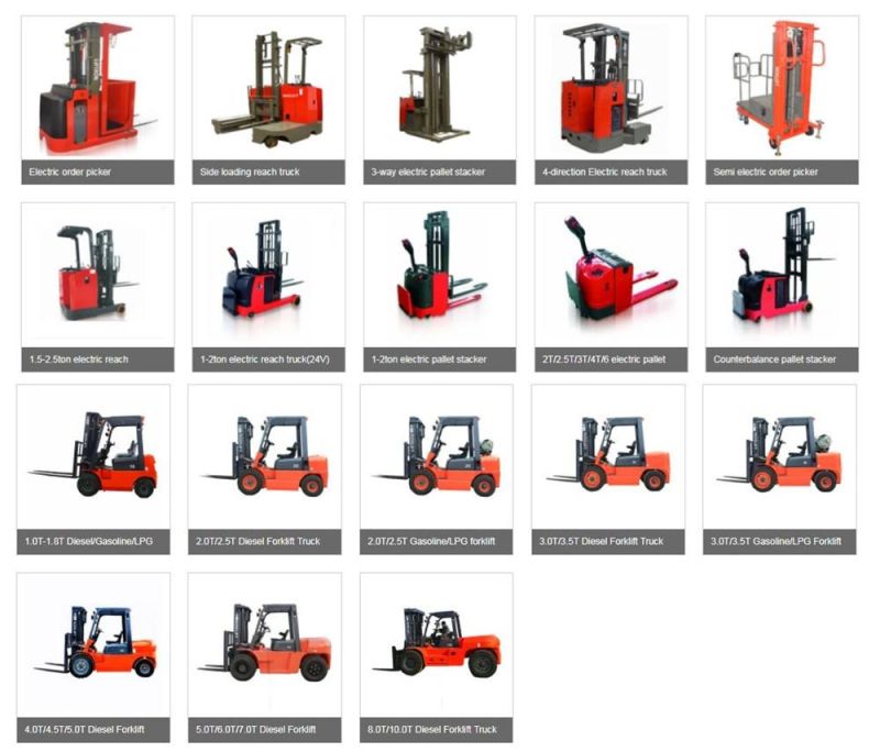 Van Lorry Self Loading Semi Electric Stacker for Sale