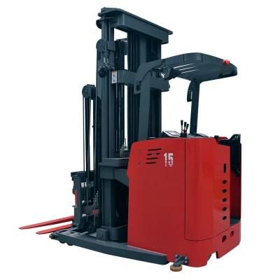 Carefully-Crafted 1000kg 3 Way Forklift with Standard Side Pull Battery
