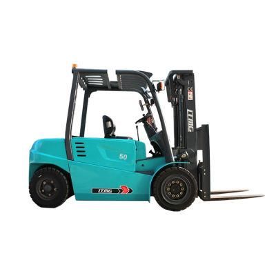 Ltmg Full AC Motor Electric Forklift 4 Ton 4.5 Ton 5ton with Side Shift