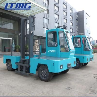 Ltmg CE Certification 4.8meter Height 3ton Electric Side Forklift with Air Conditioner