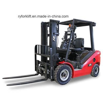 1.5t Diesel Forklift with Chinese Xinchai Nb485 Diesel Engine