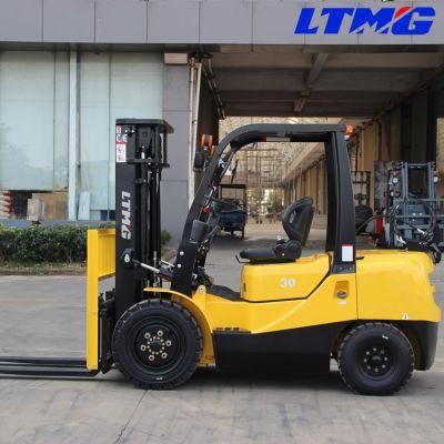 Ltmg Gas Forklift 3 Ton LPG/LNG Forklift Truck with Side Shifter
