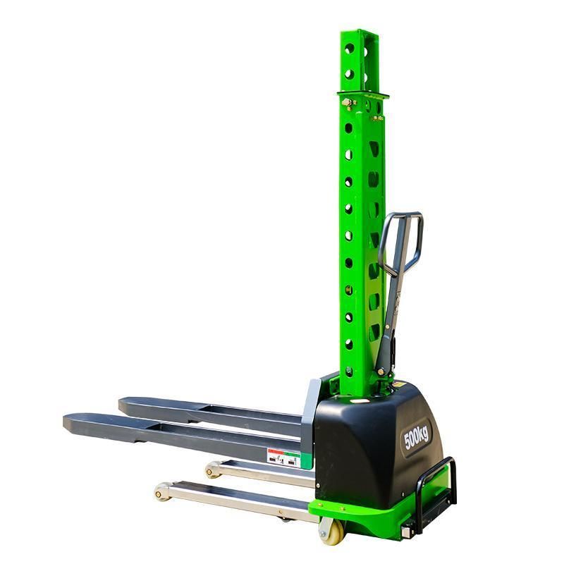 China Hot Sale Cdd05 Self Loading Electric Stacker Stacker Forklift for Sale