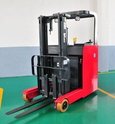 China Gp 1t Full Electric Reach Forklift Truck Lifting Height 4000mm (Seated)
