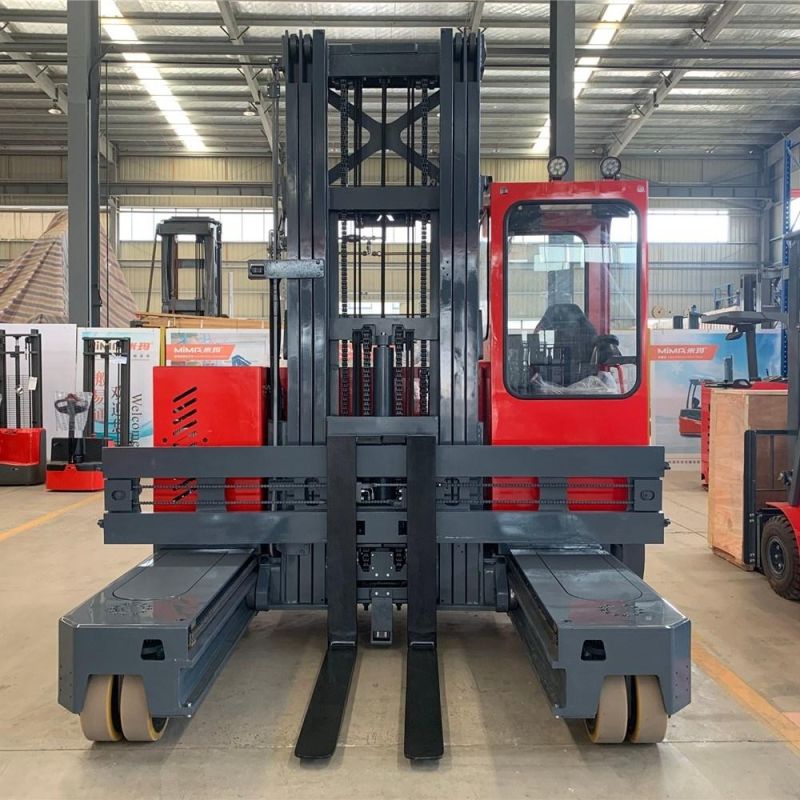 Mima 3tons 4tons Electric Multi-Directional Side Loader Forklift with 8meters Lifting Height