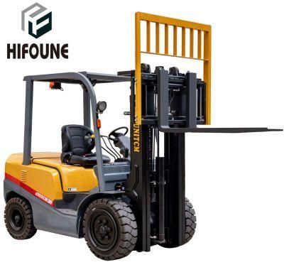 Factory Price Mini 4 Ton Diesel Forklift Trucks with Side Shifter