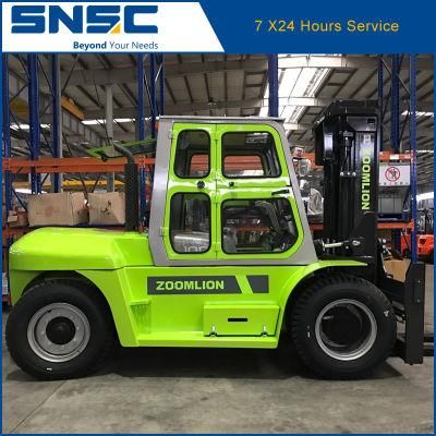 China Zoomlion 10t Cabin Forklift Price