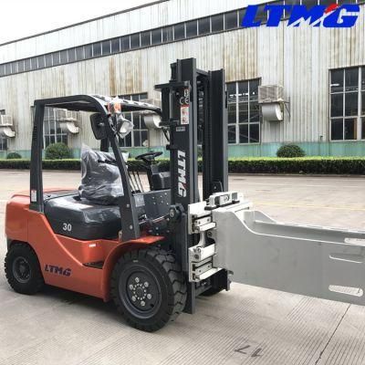 Ltmg 3 Ton Counterbalance Newly Mini Forklift Diesel Price with Bale Clamp