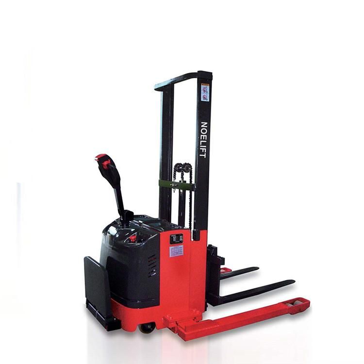2 Tons Full Electric Stacker for Indoor Warehouse with Paper Roll Clamp