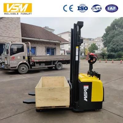2ton 2000kg Electric Pallet Stacker with Rapid Battery Change