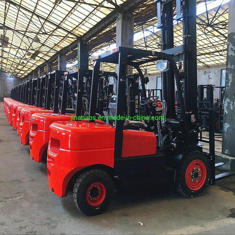 Electric Used Lifting Equipment 3ton Battery Forklift for Sale