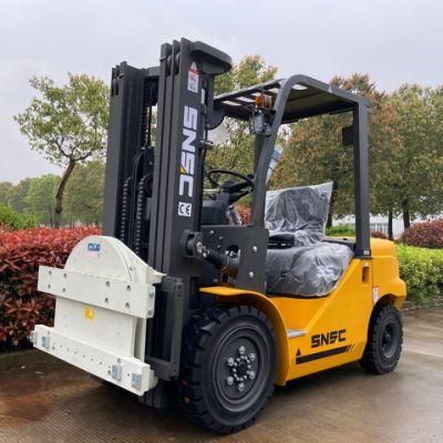Automatic 3.5ton Diesel 4.5m Forklift with 360 Rotator