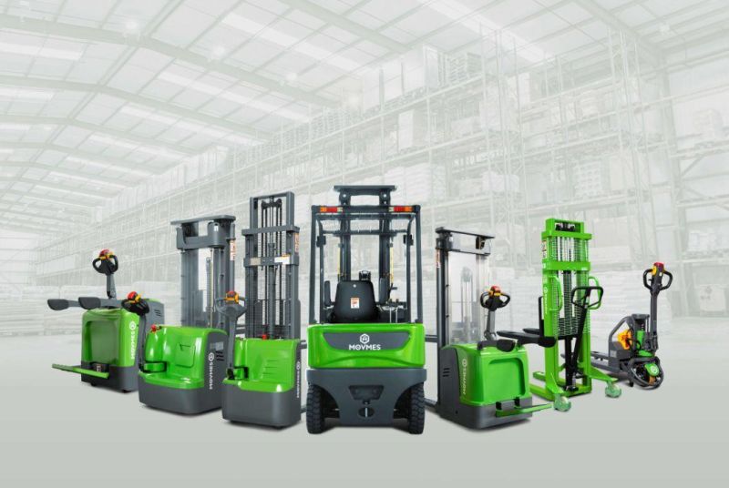 1.0 Ton 1000kg Electric Powered Forklift Electric Lift Trucks for Sale