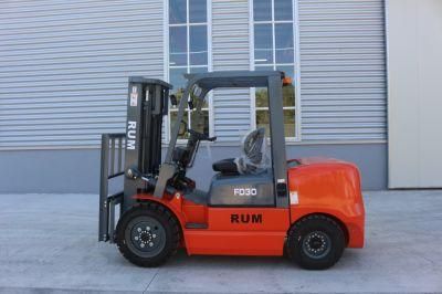 Diesel Forklift with Japan Isuzu/Yanmar/Mitsubishi S4s Engine (EURIII A)