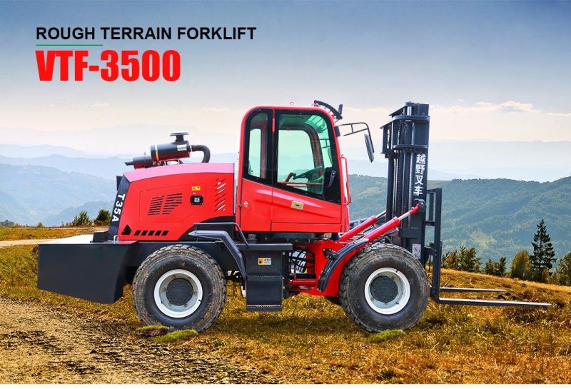 off-Road Forklift All-Terrain Rough Terrain Diesel Forklift Trucks