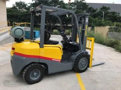 LPG/Gas/Gasoline Mini 3 Ton Hydraulic Transmisson Forklift