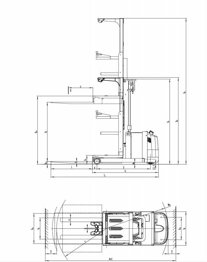 Electric Picking Truck 1 T