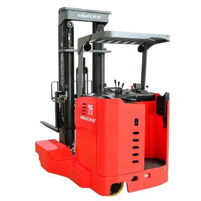 Stand-on Type Full Way Forklift 2500kgs with High Efficiency