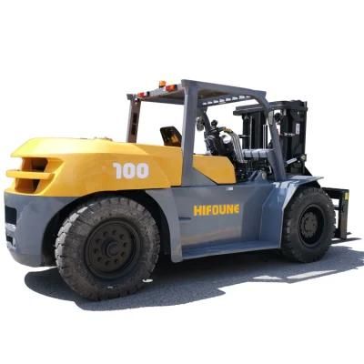 Saudi 10t Container Enter Working Forklift for Stone Moving