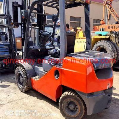 Mini 8fd30 Japan Material Handling Equipment Toyota Diesel Forklift 3ton with Sideshift