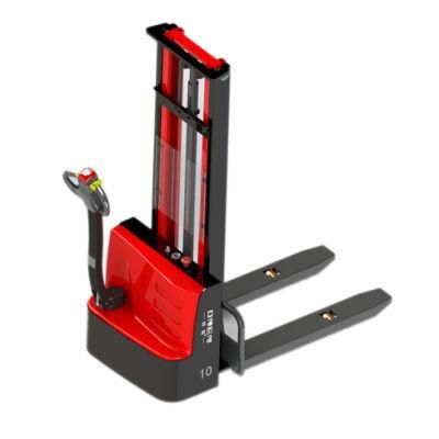 Jiangmen 1000-1500kg Onen Iron and Plastic Film Electric Pallet Material Lift Stacker