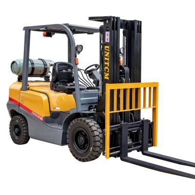 2.0 Ton 2.5ton 3ton Capacity Nissan K21 K25 Engine Gasoline LPG Forklift Truck