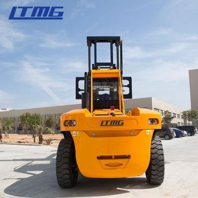 Ltmg Container Big Forklift Truck 20 Ton 25 Ton 30 Ton Electric Pilot Control Diesel Forklift with Fork Positioner Cabin