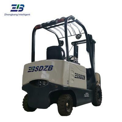 1.5ton AC Control System Electric Forklift Truck with 2stage 3.3m Full-Free Lift Mast