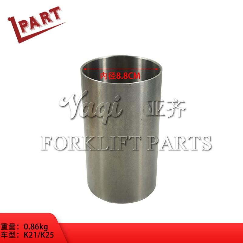 Forklift Parts Engine Cylinder Liner for K21 K25 Engine