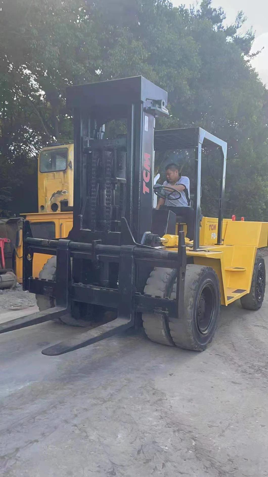 Used Forklift Tcm Komatsu Toyota Diesel Forklift 15 Ton 20ton Forklift with Side Shift for Sale