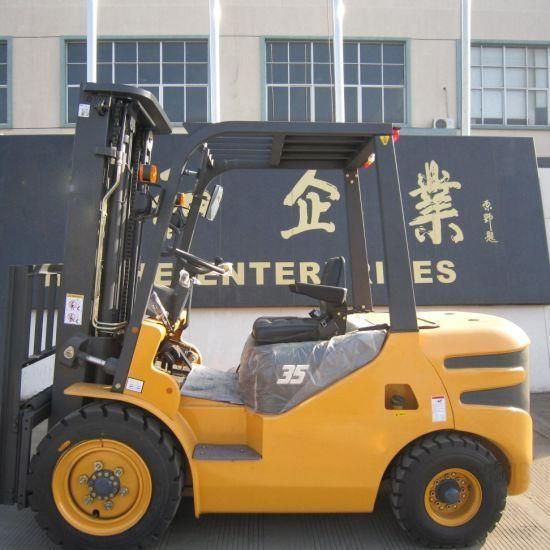 Huahe Hh35 Mini Gasoline/Diesel/LPG 3.5ton Forklift