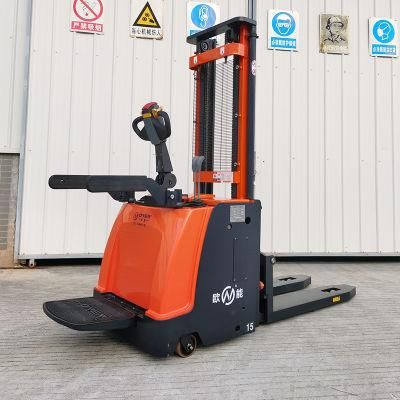 E: Video Technical Support, Online Support Electric Stacker Stand on Driving Forklift