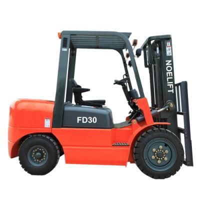 Construction Machinery Full Free Triple 3.5ton Diesel Forklift
