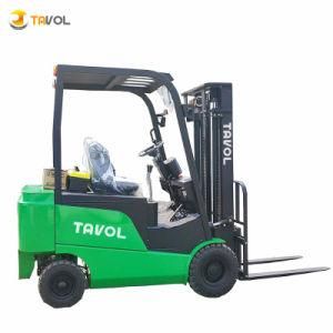 Low Price 1ton 1.5ton 2ton 2.5ton Small Mini Electric Forklift with Changer and Battery