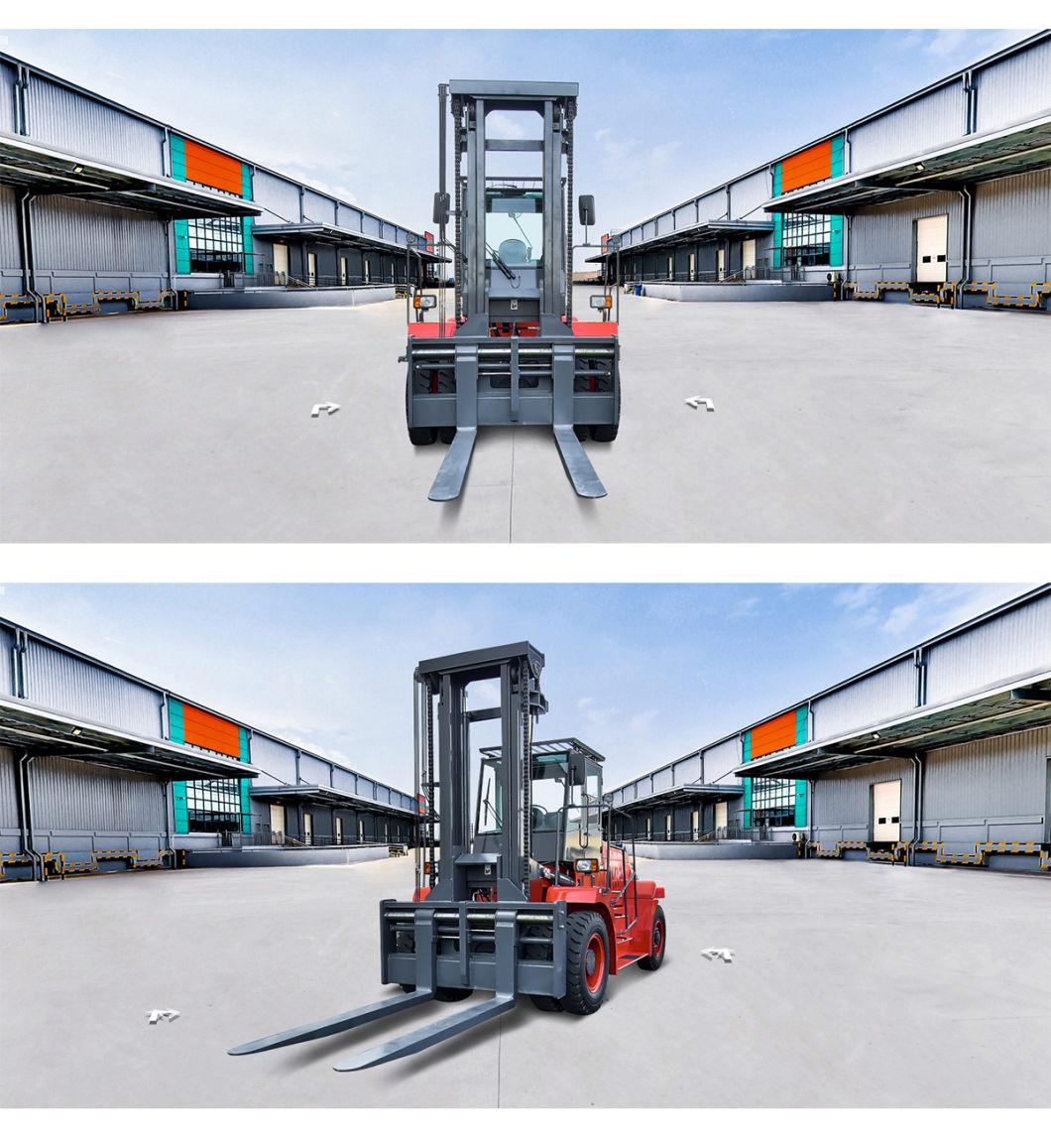 Best Quality Construction Machinery 12 Ton Diesel Forklift for Lifting Materials