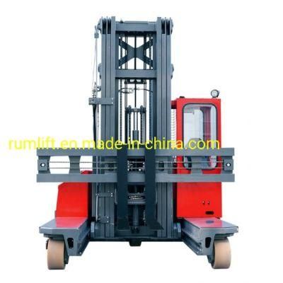 3000kg Narrow Four Multi-Directional Electric Forklift Reach Truck
