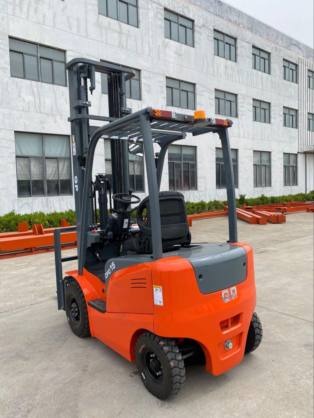Cpd15 Small Manual Forklift Electric Forklift Truck China Forklift Truck
