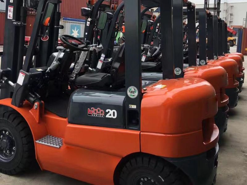 Heli 2ton 3m Height Diesel Forklift Cpcd20 for Sale