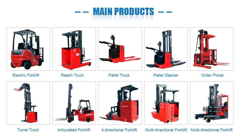 China Manufacturer Multi Directional Forklift with OPS Sensing System