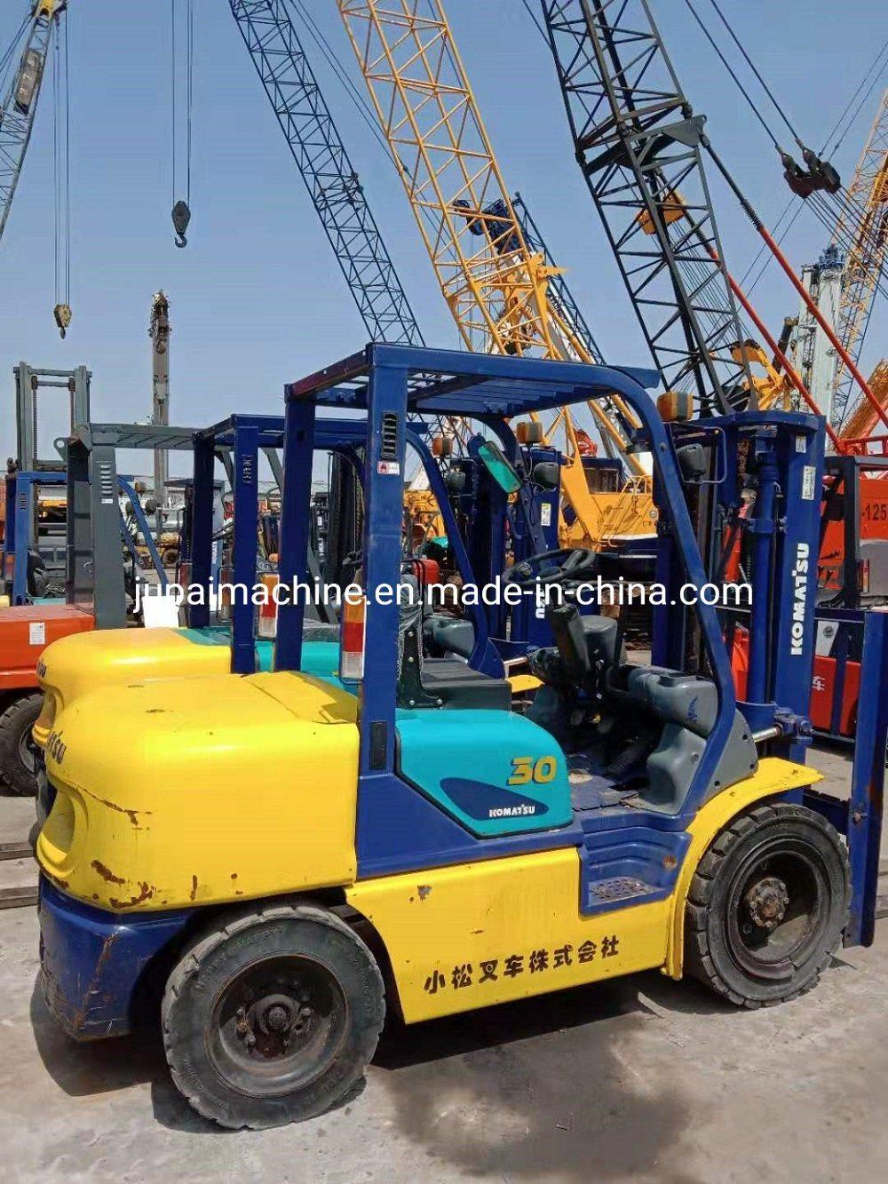 High Quality Fast Delivery Second-Hand Komatsu Forklift Diesel Lift Manual Lifting Equipment Transport Used Forklift