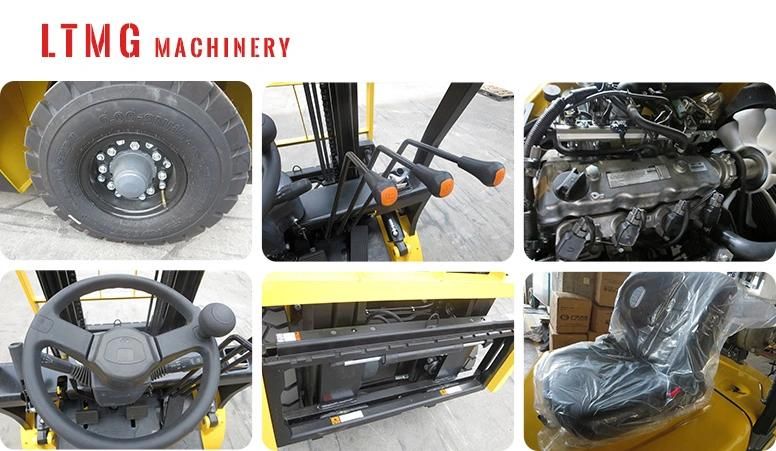 New Forklift 3 Ton LPG Forklift with Solid Tyres
